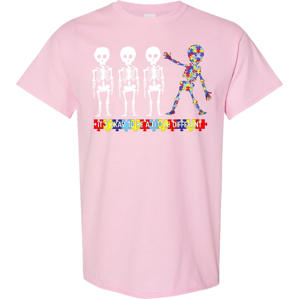 Inktastic It's Okay to Be a Little Different Autism Awareness T-Shirt