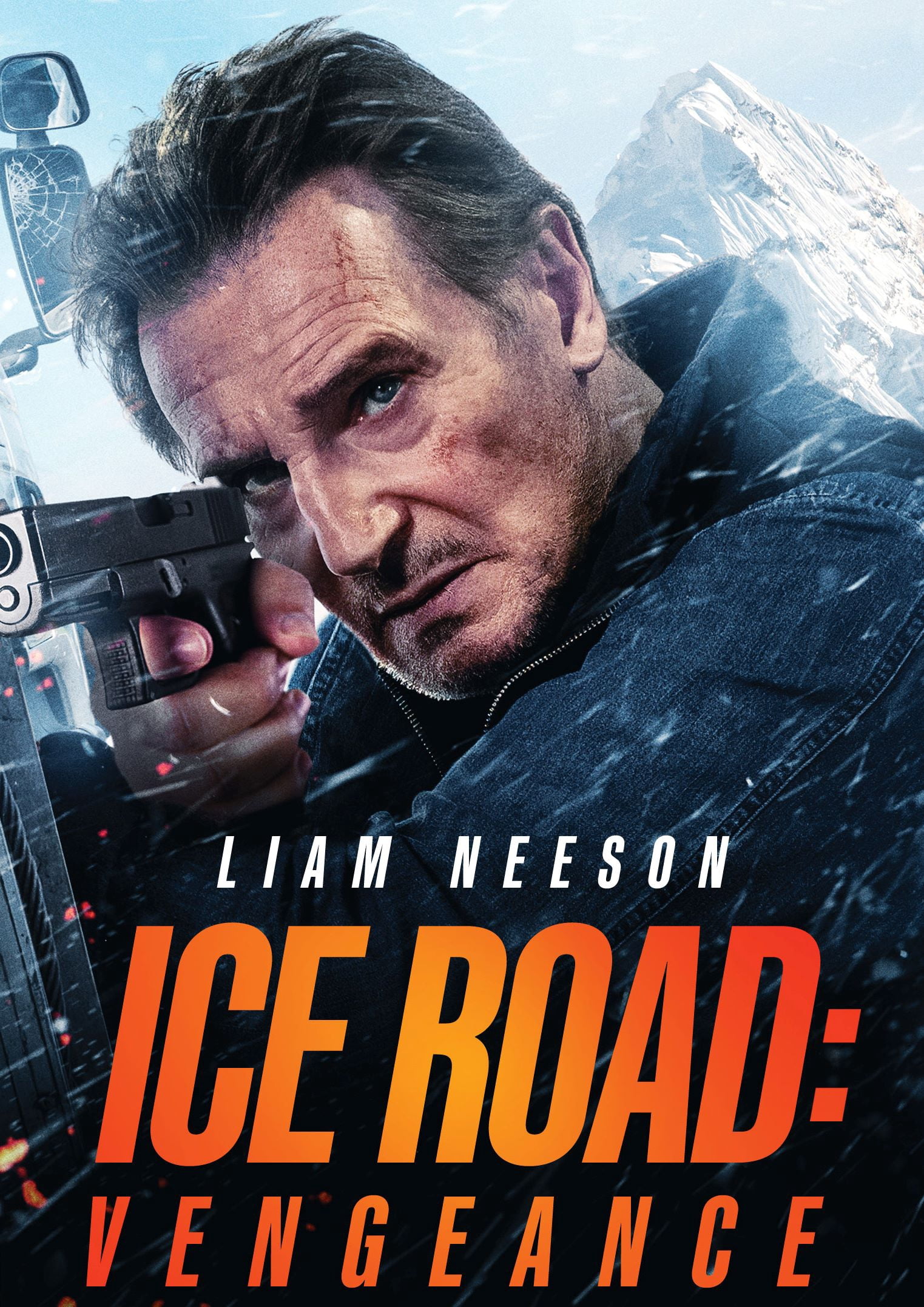 Anderson, Ice Road Vengeance DVD, Liam Neeson action movie, Not