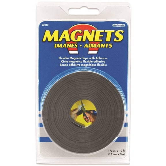 Master Magnetics Tape Magnetic 1/2Inx10Ft Flex 7012