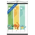 thumbnail image 2 of Pokemon - Kanto Trio Wall Poster with Wooden Magnetic Frame, 22.375" x 34", 2 of 3