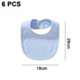 thumbnail image 2 of Baby Bandana Drool Bibs Soft and Absorbent Organic Cotton Bandana Bibs Set for Boys Girls Newborn Unisex-Blue, 2 of 4