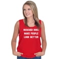 thumbnail image 4 of Rescued Dogs Make People Look Better Tank Top T Shirts Men Women Brisco Brands S, 4 of 6
