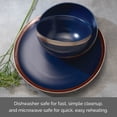 thumbnail image 2 of Mikasa Miller Blue Ensemble de Vaisselle 12 Pcs, 2 of 2