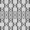 thumbnail image 1 of Ahgly Company Machine Washable Indoor Square Transitional Sonic Silver Gray Area Rugs, 6' Square, 1 of 7