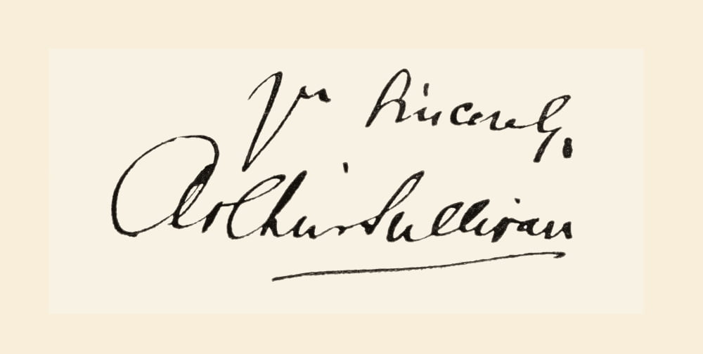 Signature Of Sir Ar