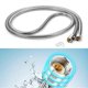 thumbnail image 1 of 1pcs 15m Stainless Steel Shower Hose Sprinkler Inlet Pipe Brass Insert Leak Proof Chrome Finish Resist High Pressure, 1 of 5
