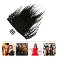 thumbnail image 4 of MasteelfCA 8pcs Clip in Human Hair Extensions Wavy Clip Wefts Real Human Hair Extensions, 4 of 7