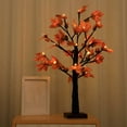 thumbnail image 6 of 21.6" Fall Maple Tree LED Light, Artificial Lighted Maple Tree Decoration, Battery Operated, Indoor Scene Glowing Tree for Thanksgiving Holiday Party Indoor Outdoor Decor, 6 of 6