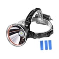 thumbnail image 4 of Linterna Frontal LED perfecl Recargable Impermeable para Manos Escalar Correr de Noche Caminar Corte de Energía amarillo, 4 of 8