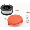 thumbnail image 4 of Af-100 Weed Eater Spool Reemplazo para Af-100-3zp Af-100-bkp Compatible con Black and Decker String Trimmers 30ft 0.065 'Trimmer Line Reemplazo de alimentación automática kaili Sencillez, 4 of 5