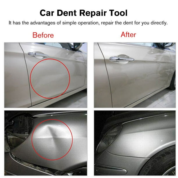 VEVOR Dent Puller Kit, 53 Pcs Paintless Dent Repair Tool, Golden Lifter Puller Car Dent Repair Kit, Glue Puller Tabs Dent Puller Kit for Auto Dent