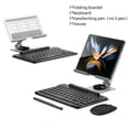 thumbnail image 2 of for Samsung Galaxy Z Fold 4 3 Stand and Keyboard Mouse, Portable Detachable Bluetooth Keyboard, Foldable Adjustable Tablet Stand Holder for Desk, with Wireless Mouse and Writing Pen, 2 of 10