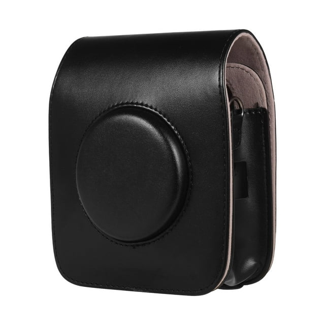 Amdohai Portable PU Leather Camera Case Bag with Shoulder Strap Compatible with Fujifilm Fuji Instax SQ20 Instant Camera