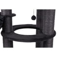 thumbnail image 6 of TRIXIE Filippo 4-Level 45" Cat Tree, Sisal Scratching Post, Plush Condo-Hammock, Dk Gray, 6 of 9