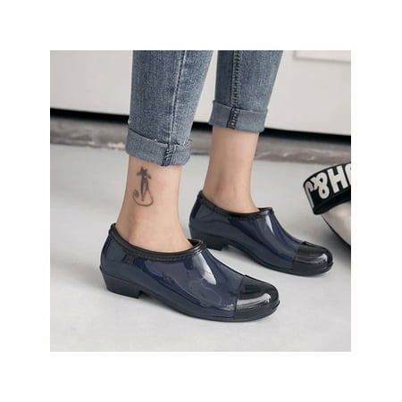 

Ymiytan Women s Fashion Rain footwear Shoes Slip-ons Bootie Rain Boots