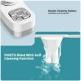 thumbnail image 2 of SAMODRA Non-Electric Bidet - Self Cleaning Dual Nozzle Bidet Attachment with Independent Adjustable Water Pressure (Chrome Silver), 2 of 6