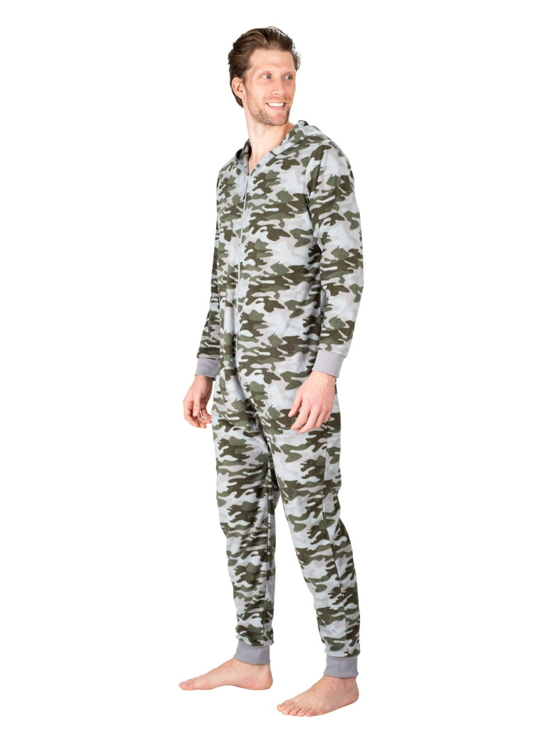 SLEEPHERO Adult Onesie Men Cozy Christmas Holiday Mens Onsie