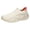 Beige, variant on HEWUQI Men's Slip on Walking Shoes Wide Cushion Running Tennis Sneakers with Arch Support Insole Non Slip Workout Gym Athletic Fashion Shoes Beige Size 6