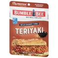 thumbnail image 5 of Bumble Bee Teriyaki Seasoned Light Tuna, Wild Caught, 17g Protein per Serving, Ready to Eat, Shelf Stable Pouch, 2.5 oz, 5 of 9