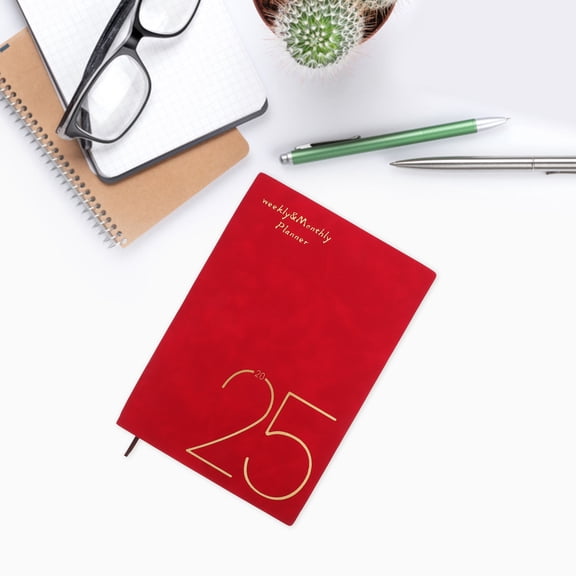 Hemoton  Portable Student Planner Book Office Note Book Household Planner School Supply