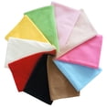 thumbnail image 1 of Minkissy 10PCS Simple Design Fleece Patchwork Material for Women Assorted Color Sewing, 1 of 7