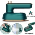 thumbnail image 1 of Keinxs Micro Plancha de Vapor Profesional Mini Plancha de Vapor Portátil Vaporizador de Ropa de Mano para Ropa Hogar Calor Rápido Mini Máquina de Planchar Placa de Titanio Ligera Plancha de Calentamiento Eléctrico, 1 of 5