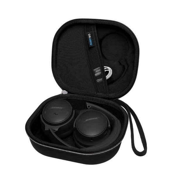 Funda rígida para auriculares DR·AMIU para Bose QuietComfort, color negro