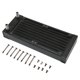 thumbnail image 1 of Intercambiador de calor de aluminio, radiador de refrigeración por agua, kit de refrigeración por agua para 8 piezas, enfriador de agua para PC probado profesionalmente, 1 of 9