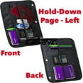 thumbnail image 6 of Case-it The Dual 2-in-1 Zipper Binder - Two 1.5 Inch D-Rings - Includes Pencil Pouch - Multiple Pockets - 600 Sheet Capacity - Comes with Shoulder Strap -Dual-101, Fire Engine Red, 6 of 10