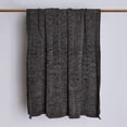thumbnail image 5 of Aurora Home  Shiny Chenille Throw Blanket 50x80 - Gray, 5 of 5