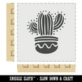 thumbnail image 2 of Potted Saguaro Cactus Succulent Plant DIY Cookie Wall Craft Stencil - 5.5 Inch, 2 of 5