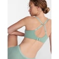thumbnail image 5 of Joyspun Women's Lightly Lined Cotton Blend Comfort Wireless Bra, Sizes XS-XXXL, 5 of 7