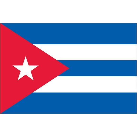 Y H M National Flag Cuba Flag 3 x 5 feet Bunting For Marine Industrial Use