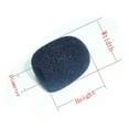 thumbnail image 3 of Shisuyan Wind Protection Mic Shield High Density Foam 10Pcs 0.4In Inside Diameter 1.4In Length, 3 of 4