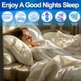 thumbnail image 3 of Orthopedic Memory Foam Knee Pillow w/ Leg Strap - Ergonomic Leg Support Wedge, Lumbar & Spine Alignment for Side Sleepers & Pain Relief - Washable Soft Cover, 3 of 7