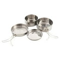 thumbnail image 3 of Camping Cooking Cookware Set 4Pcs Pots Pans Bowl Multifunctional for Fishing, 3 of 8