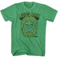 thumbnail image 1 of Masters of the Universe Moss Man Head Kelly Heather Adult T-Shirt, 1 of 2