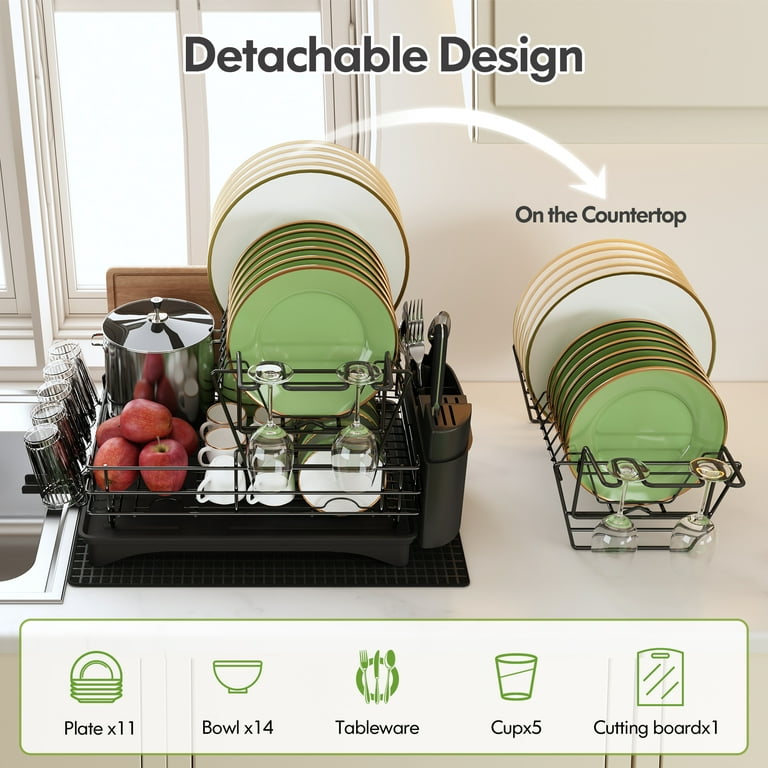 KitchenAid Full-Size Dish Rack: How It Performed in Our Tests