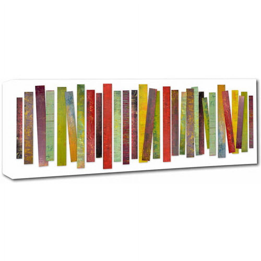 Trademark Fine Art "Thirty Stripes 2.0" Canvas Art by Michelle Calkins