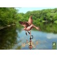thumbnail image 2 of Atterrissage Canard Chalet Weathervane - Cuivre Poli avec Toit par Good Directions, 2 of 4