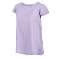 thumbnail image 4 of Regatta - Camiseta Jaelynn Dobby de Algodón para Mujer (Lila Pastel), 4 of 4