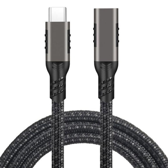 Laptop Male to Female 4K 60Hz Data Sync Fast Charging Cable USB 3.2 Gen 2 Type-C Extension Cable PD 100W 3M