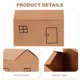thumbnail image 2 of Cajas de regalo con forma de casa pequeña, 10 Uds., cajas de golosinas para regalos de galletas de postre, 2 of 5