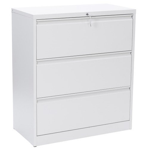 3 Drawer Lateral File Cabinet With Lock Metal Lateral Storage Cabinet Letter And Legal Size Metal Lateral File Cabinet For Office Home Use Fast Assemble Walmart Com Walmart Com
