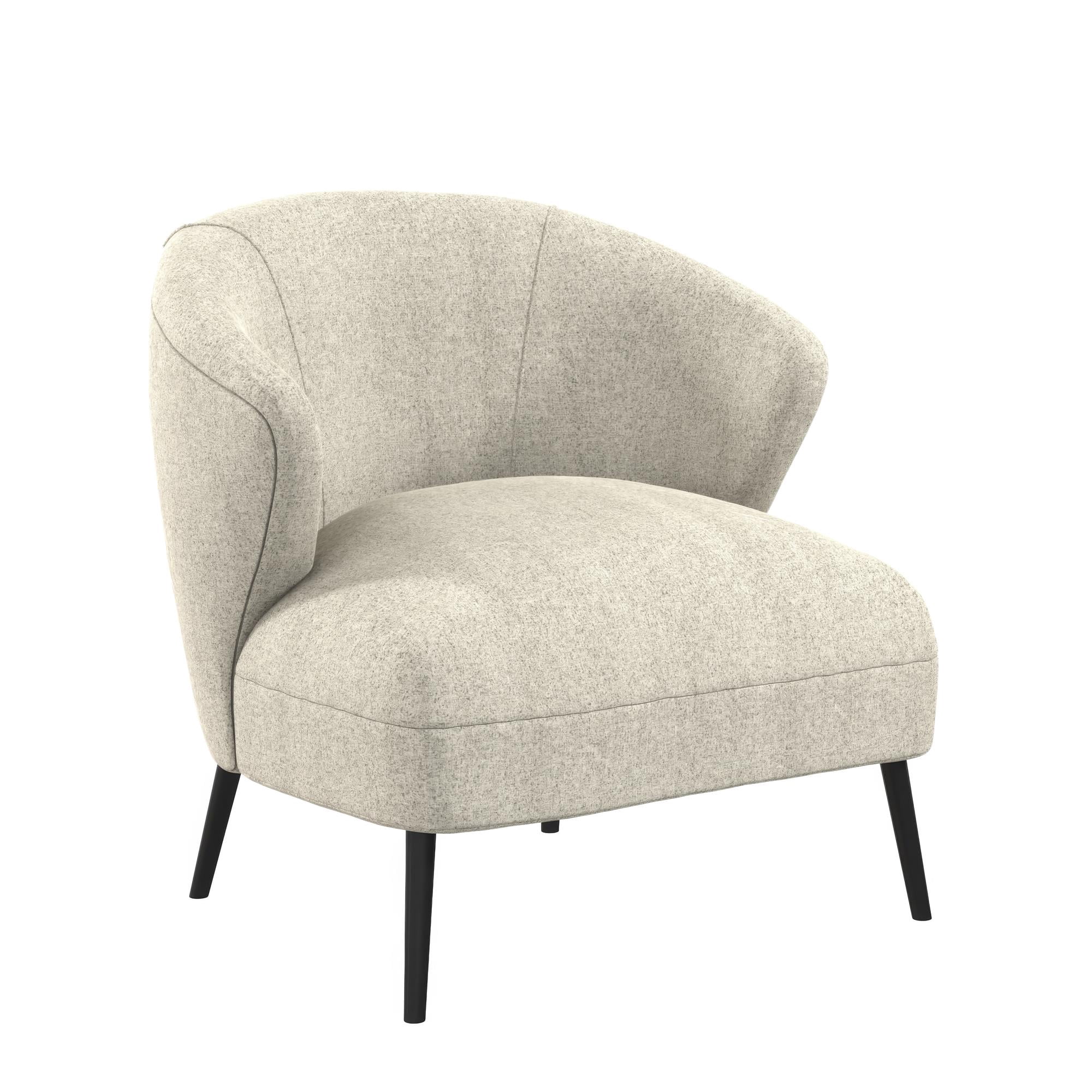 DHP Alice Upholstered Accent Chair, Tan Looped Yarn