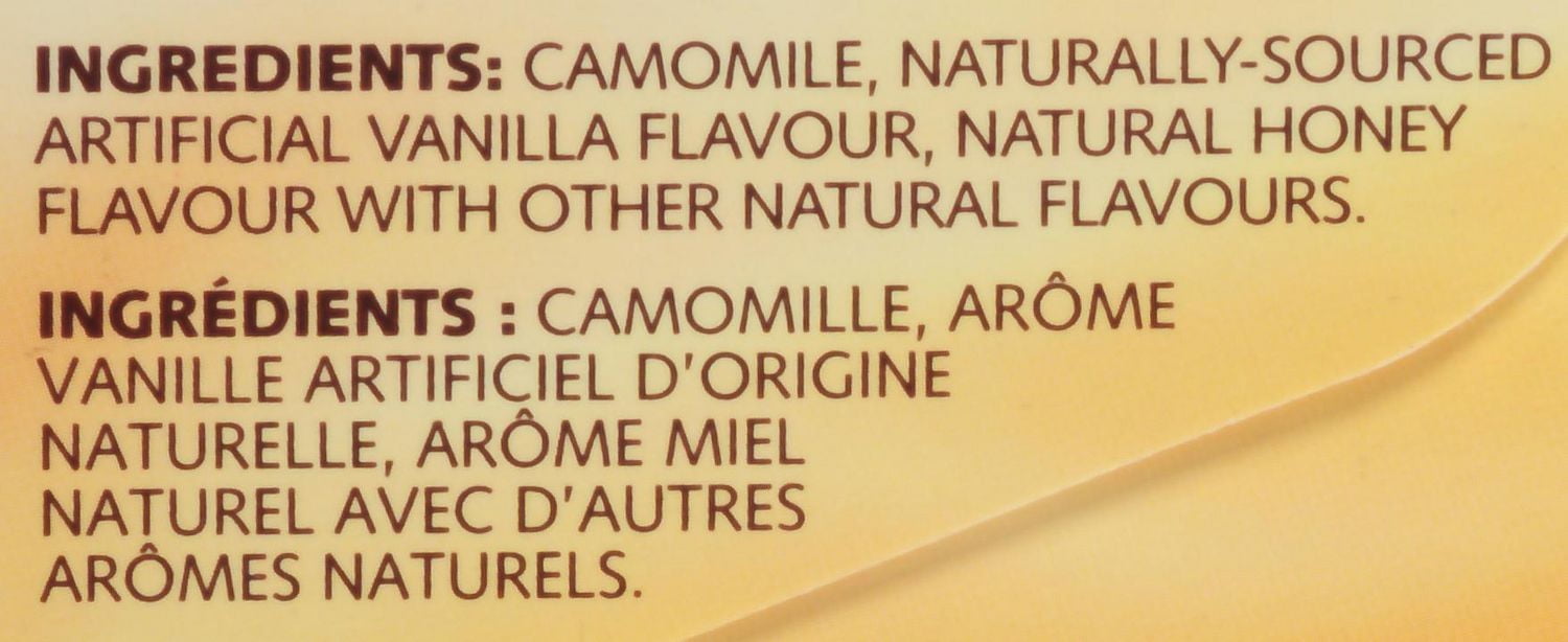 Twinings Camomile, Honey & Vanilla Herbal Tea 20s, Pack of 20 Tea Bags