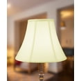 thumbnail image 2 of Home Concept 6x12x9.5 Egg Shell Shantung Bell Lampshade, 2 of 5