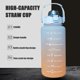thumbnail image 1 of Bicicleta Botella de agua de 2000 ml con marcador de tiempo para taza de bebida deportiva al aire libre (azul), 1 of 7