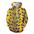thumbnail image 3 of WILLBEST Sudaderas para Hombre, Estilo Africano, De Manga Larga, con Estampados, Cálidas, con Capucha, para El Sudor XXXGrande, 3 of 3