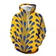 thumbnail image 3 of WILLBEST Sudaderas para Hombre, Estilo Africano, De Manga Larga, con Estampados, Cálidas, con Capucha, para El Sudor XGrande, 3 of 3